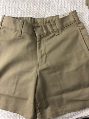Brand New Bundle of 3 Girls Khaki Shorts - Size 10 | 100% Cotton
